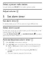 Preview for 14 page of Philips AJ-5030 User Manual