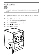 Предварительный просмотр 23 страницы Philips AJ1003 User Manual