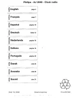 Preview for 11 page of Philips AJ3040 User Manual
