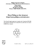 Preview for 16 page of Philips AJ3112 User Manual