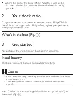 Preview for 9 page of Philips AJ3116 User Manual
