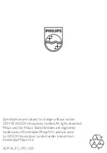 Preview for 17 page of Philips AJ3116 User Manual