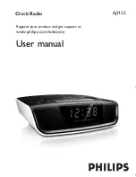 Предварительный просмотр 1 страницы Philips AJ3122 User Manual