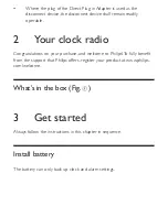 Preview for 9 page of Philips AJ3123 User Manual