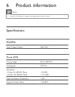 Preview for 15 page of Philips AJ3123 User Manual