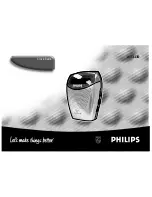 Предварительный просмотр 1 страницы Philips AJ3130/00 User Manual