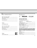 Preview for 41 page of Philips AJ3130/05 User Manual