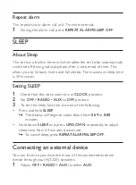 Preview for 8 page of Philips AJ3226 User Manual