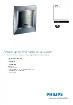 Philips AJ3230 Specifications предпросмотр