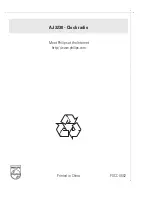 Предварительный просмотр 11 страницы Philips AJ3230 User Manual