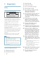 Предварительный просмотр 4 страницы Philips AJ3232 User Manual