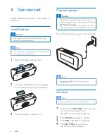 Предварительный просмотр 8 страницы Philips AJ3232 User Manual