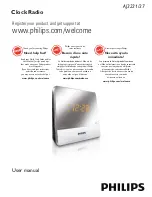 Philips AJ3237 User Manual preview