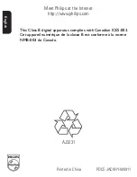 Preview for 15 page of Philips AJ3237 User Manual