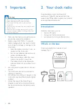 Preview for 3 page of Philips AJ3250S User Manual