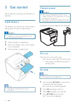 Preview for 5 page of Philips AJ3250S User Manual