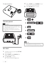 Предварительный просмотр 5 страницы Philips AJ3275D User Manual