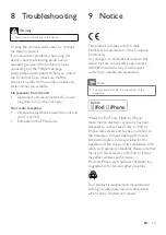 Предварительный просмотр 10 страницы Philips AJ3275D User Manual