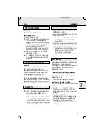 Предварительный просмотр 33 страницы Philips AJ3280 - annexe 2 Instructions For Use Manual