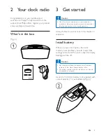 Предварительный просмотр 4 страницы Philips AJ3400/79 User Manual