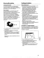 Preview for 8 page of Philips AJ3840 (Danish) Manual