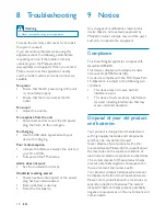 Предварительный просмотр 10 страницы Philips AJ4000B User Manual