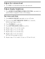 Preview for 11 page of Philips AJ4200 User Manual