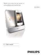 Philips AJ5300D/12 User Manual preview