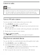 Preview for 21 page of Philips AJ5300D/12 User Manual