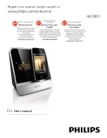 Предварительный просмотр 1 страницы Philips AJ5300D User Manual