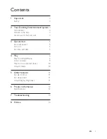 Preview for 2 page of Philips AJ5305D/12 User Manual