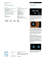 Предварительный просмотр 2 страницы Philips AJ7000 Brochure