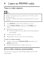 Предварительный просмотр 12 страницы Philips AJ7000 User Manual