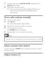 Предварительный просмотр 13 страницы Philips AJ7000 User Manual