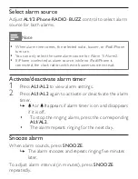 Preview for 17 page of Philips AJ7030D User Manual