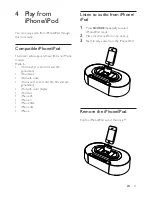 Предварительный просмотр 12 страницы Philips AJ7030DG/37 User Manual