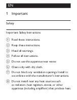 Preview for 9 page of Philips AJ7035D User Manual