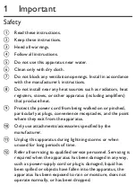 Preview for 2 page of Philips AJB1002 User Manual