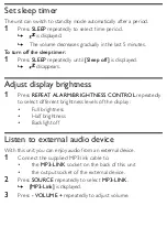 Preview for 17 page of Philips AJB1002 User Manual