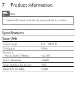 Preview for 18 page of Philips AJB1002 User Manual