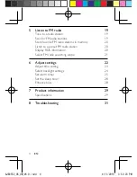 Предварительный просмотр 4 страницы Philips AJB3552 User Manual