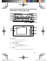 Предварительный просмотр 9 страницы Philips AJB3552 User Manual