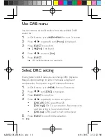 Preview for 18 page of Philips AJB3552 User Manual