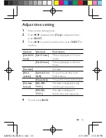 Preview for 23 page of Philips AJB3552 User Manual