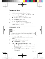 Preview for 25 page of Philips AJB3552 User Manual