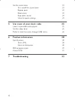 Предварительный просмотр 4 страницы Philips AJB4500 User Manual