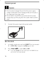 Предварительный просмотр 16 страницы Philips AJB4500 User Manual