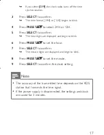 Предварительный просмотр 17 страницы Philips AJB4500 User Manual