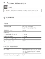 Preview for 18 page of Philips AJB4600 User Manual