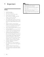 Preview for 3 page of Philips AJB7038D User Manual